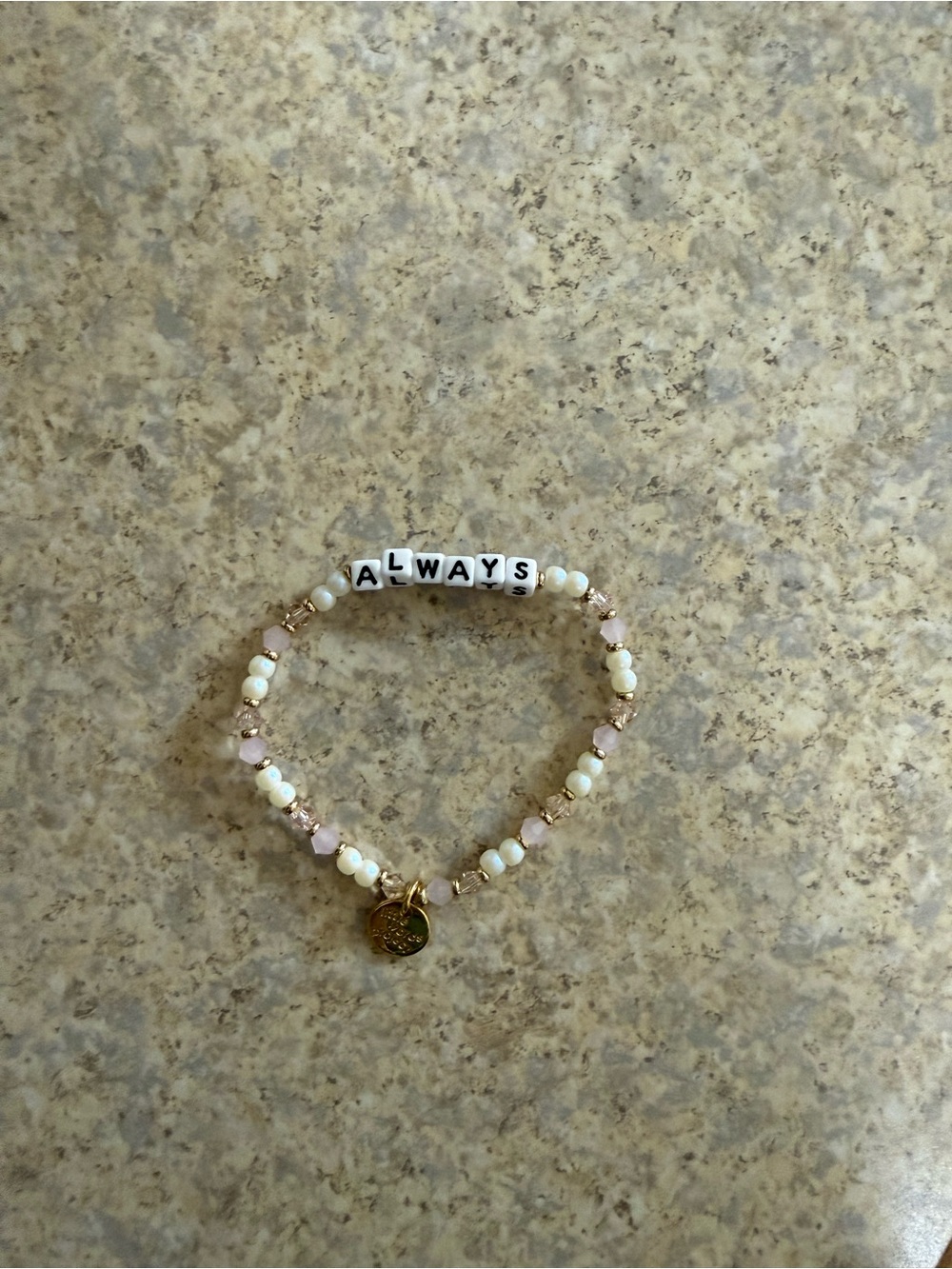 Always Little Words Project bracelet